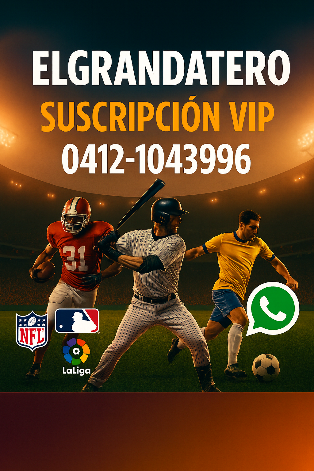 Suscripción VIP de datos de parley El Grandatero